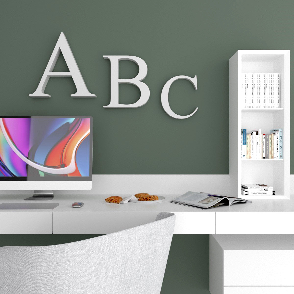 Dekobuchstaben (PVC)